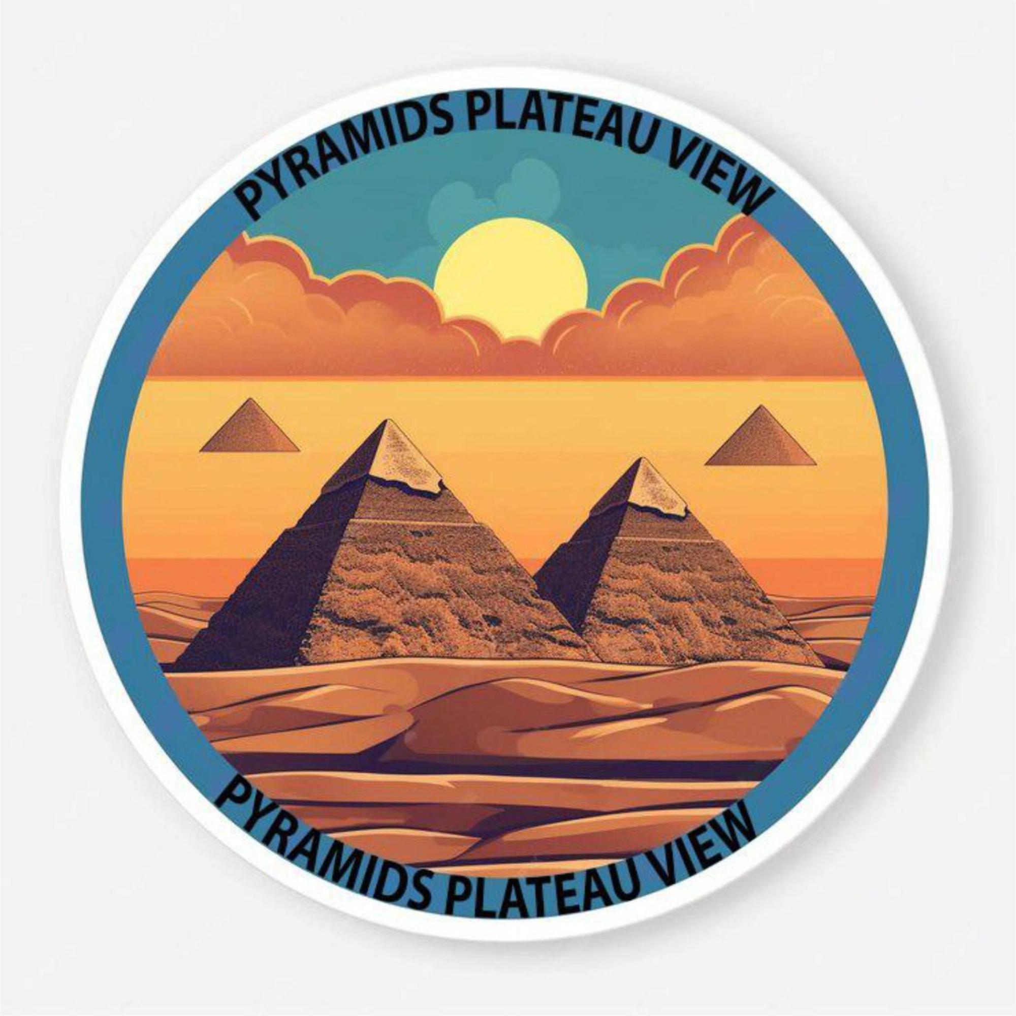 Pyramids Plateau View
